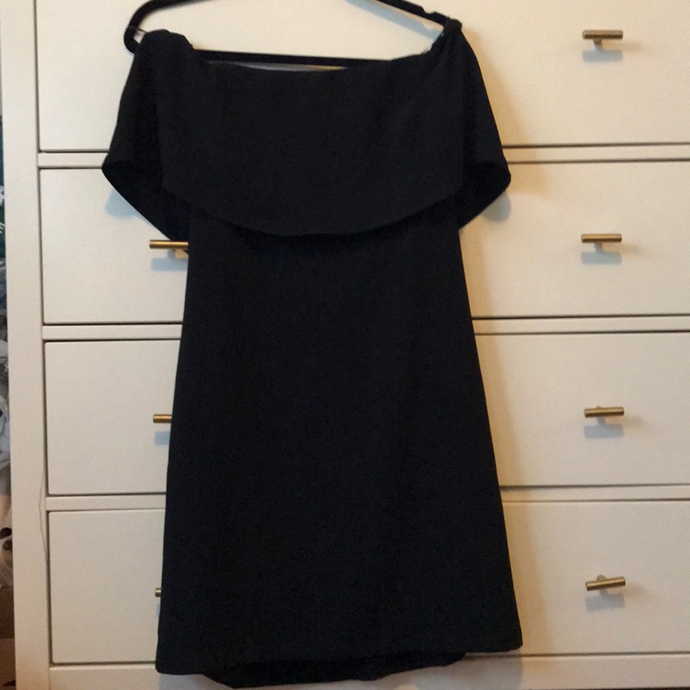 Charles Henry off the shoulder dress